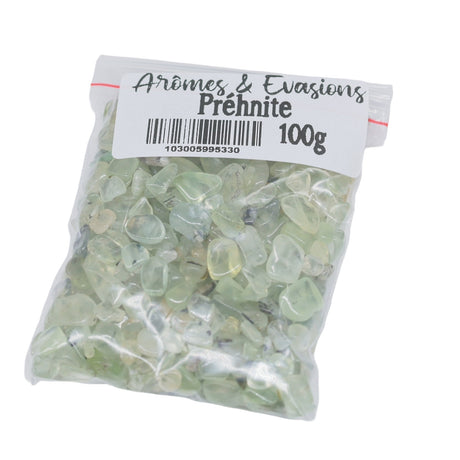 Stone - Tumbled Chips - Prehnite - 5mm to 8mm 500 g