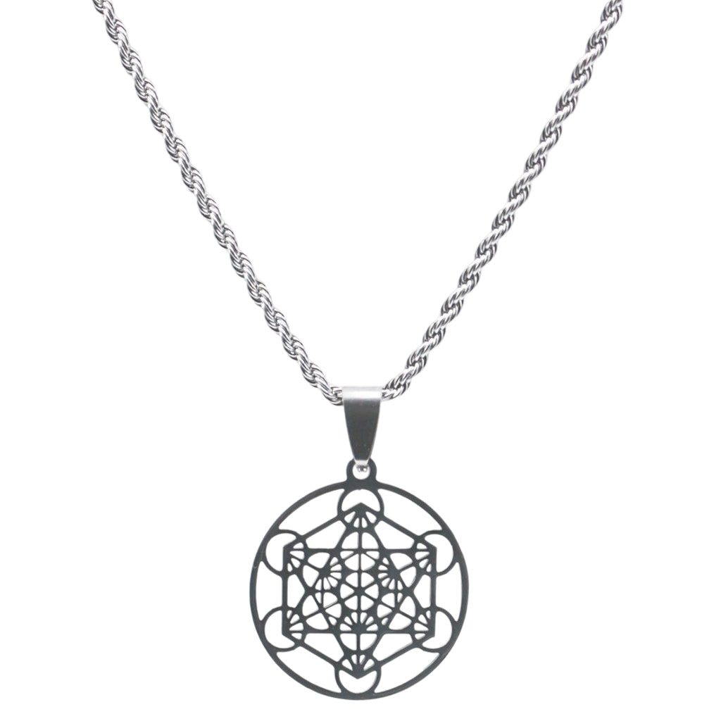 Necklace - Stainless Steel - Metatron