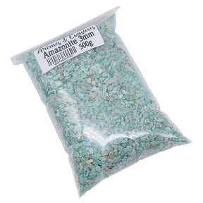 Stone - Rough Chips - Amazonite - 3mm 500 g