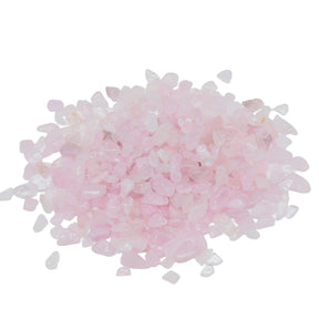 Stone - Tumbled Chips - Rose Quartz - 5-7mm 10 g