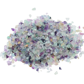 Stone - Tumbled Chips - Fluorite - 3 to 5mm 10 g