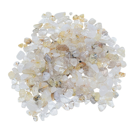 Stone - Tumbled Chips - Rutiled Quartz 10 g
