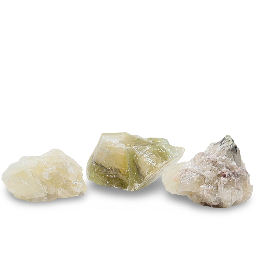 Stone - Specimen -Green Calcite - Rough