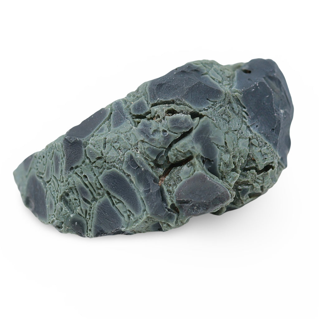 Stone - Green Obsidian (Spiderweb) - Rough Small: 15g-29g