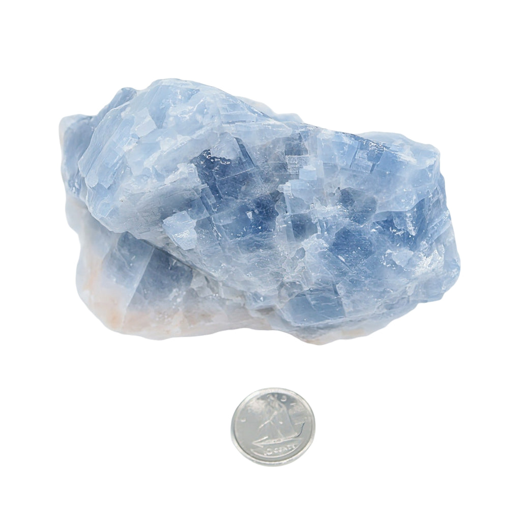 Stone - Blue Calcite - Rough - Extra Large