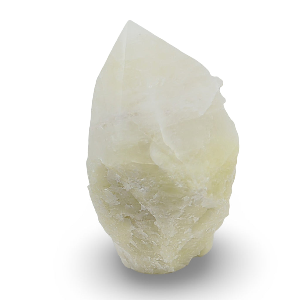 Stone - Specimen - Sulfur Cut Base, Polished Point Tower