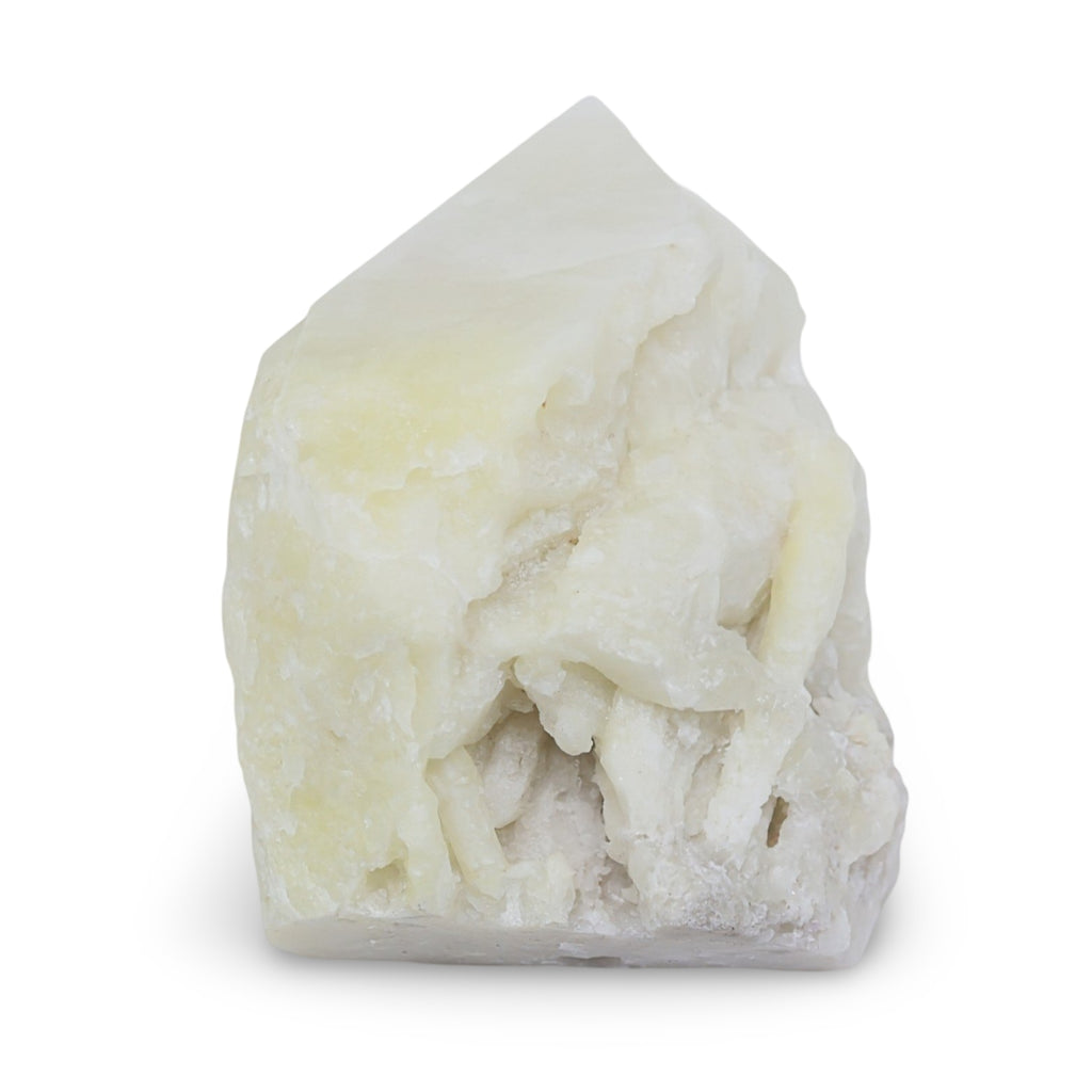 Stone - Specimen - Sulfur Cut Base, Polished Point Tower