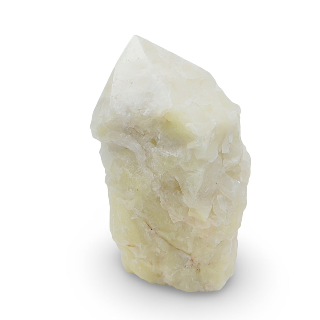 Stone - Specimen - Sulfur Cut Base, Polished Point Tower