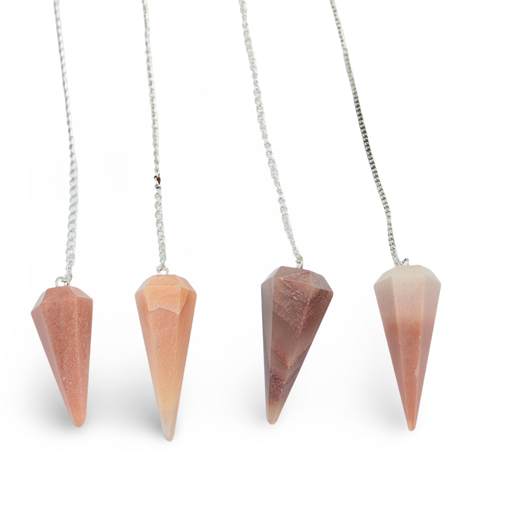 Pendulum - Faceted - Red Aventurine