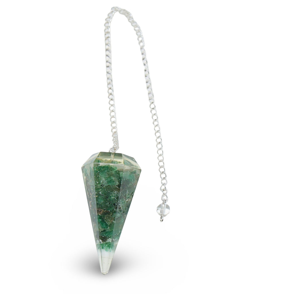 Pendulum - Orgonite - Green Aventurine