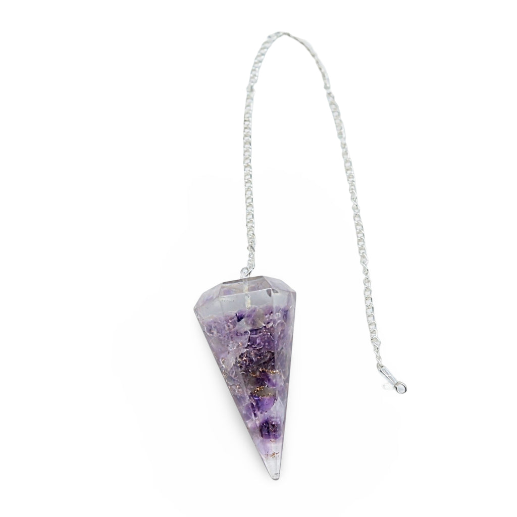 Pendulum - Orgonite - Amethyst