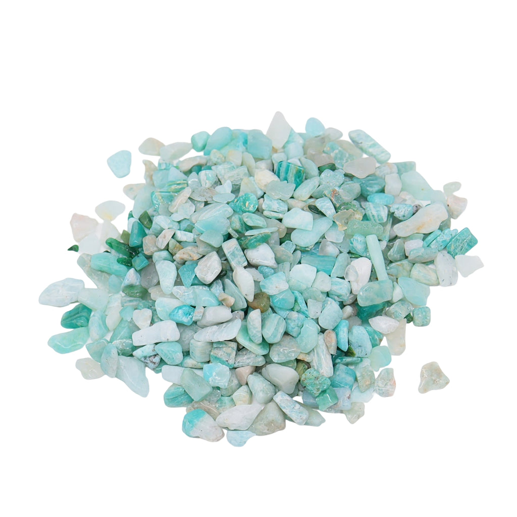 Stone - Rough Chips - Amazonite - 4 to 6mm 500 g