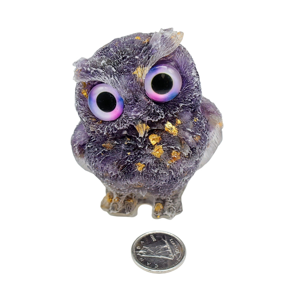 Spirit Animal - Amethyst - Owl