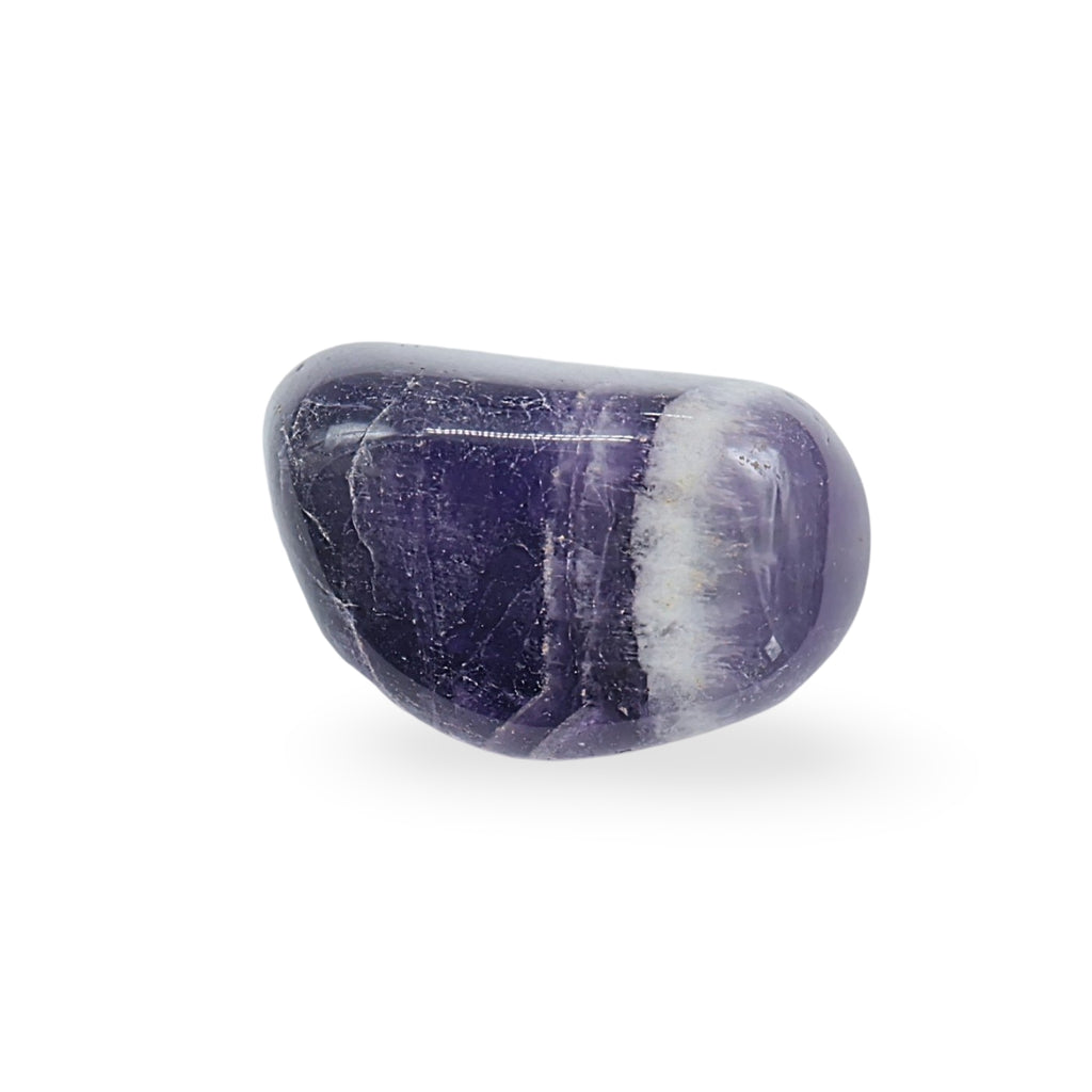 Stone - Amethyst Banded - Tumbled