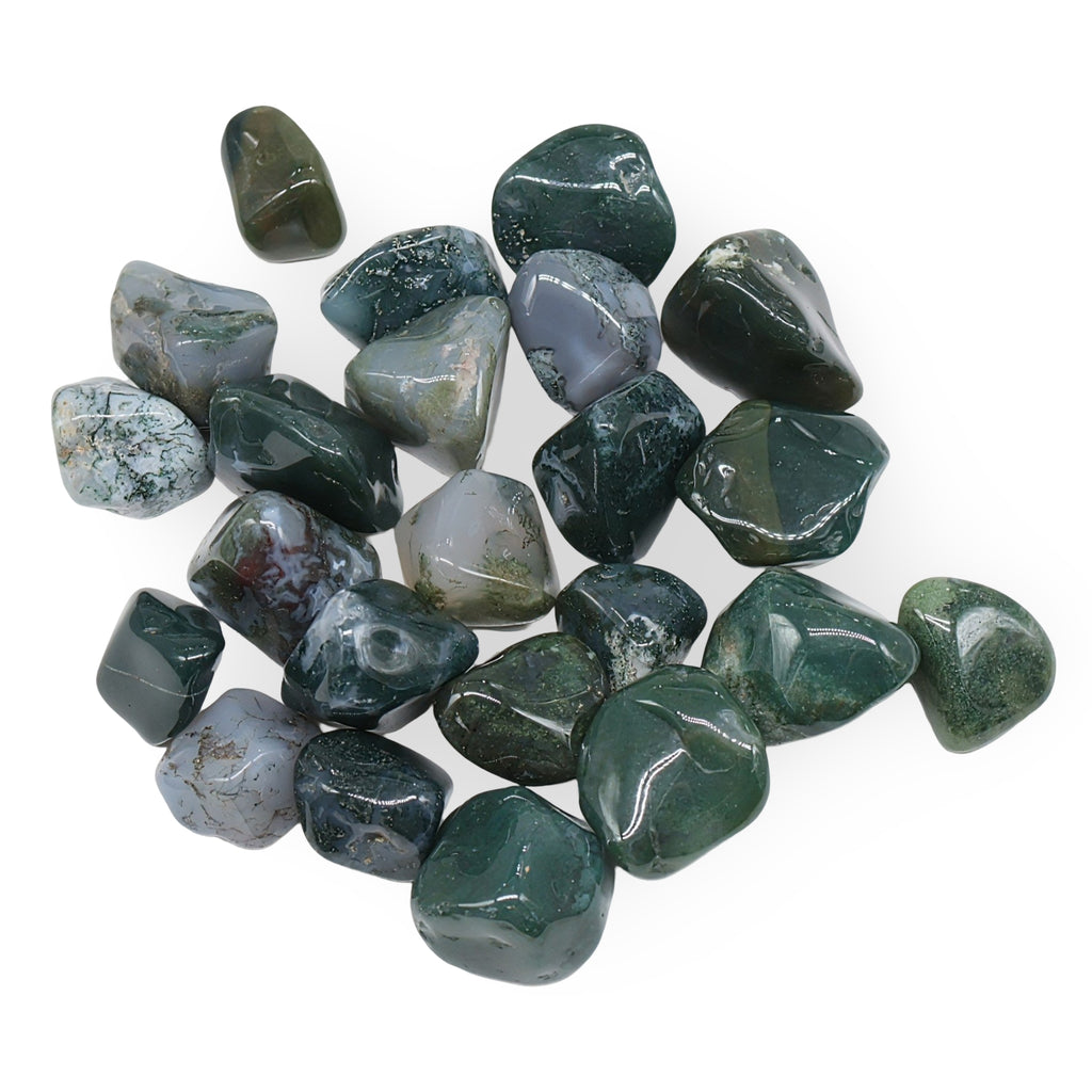 Stone - Moss Agate - Tumbled