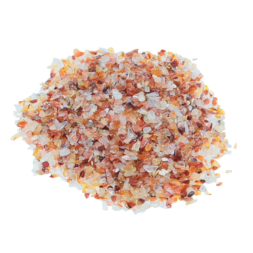 Stone - Rough Chips - Carnelian 500 g