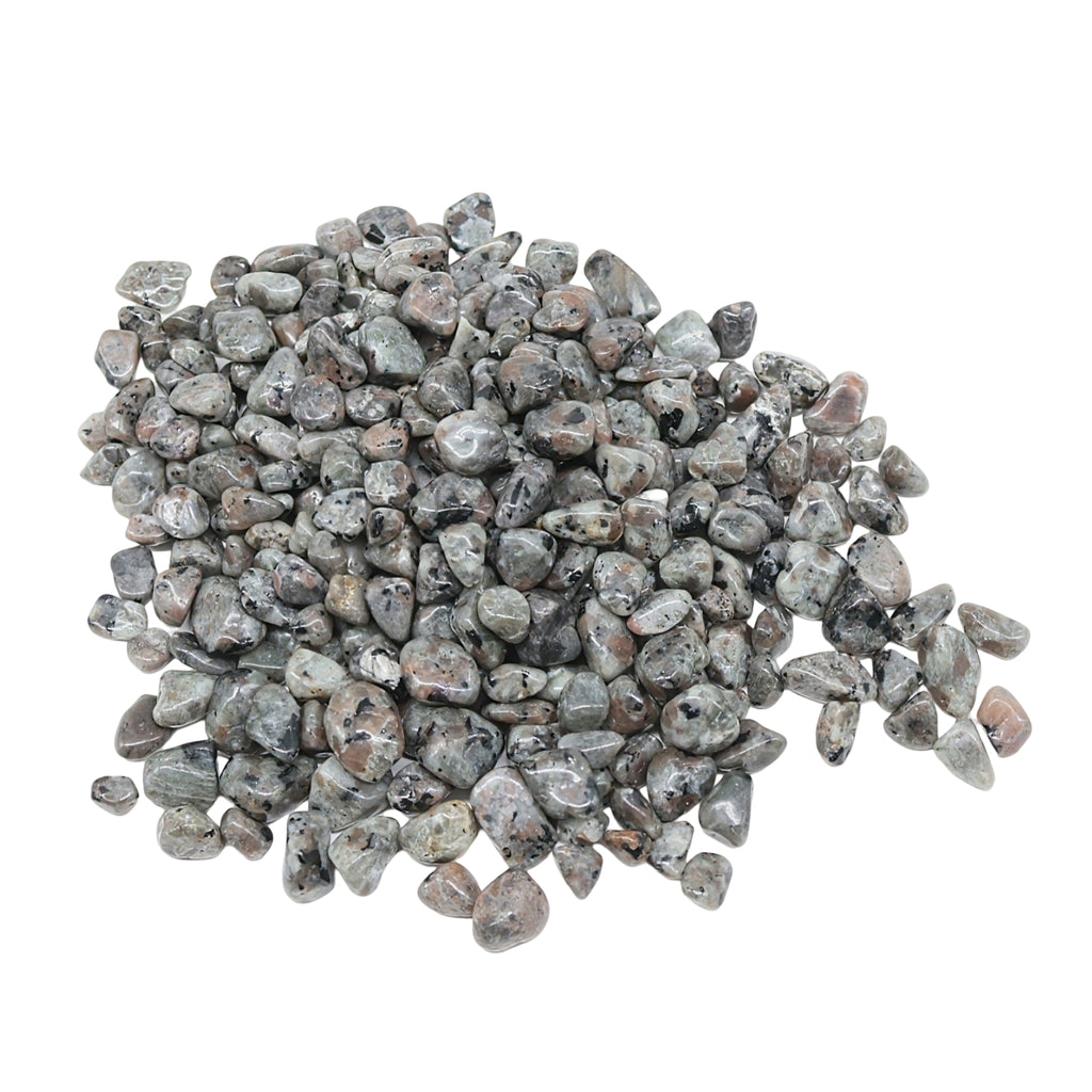 Stone -Tumbled Chips -Flame Stones (Yooperlite) 500 g