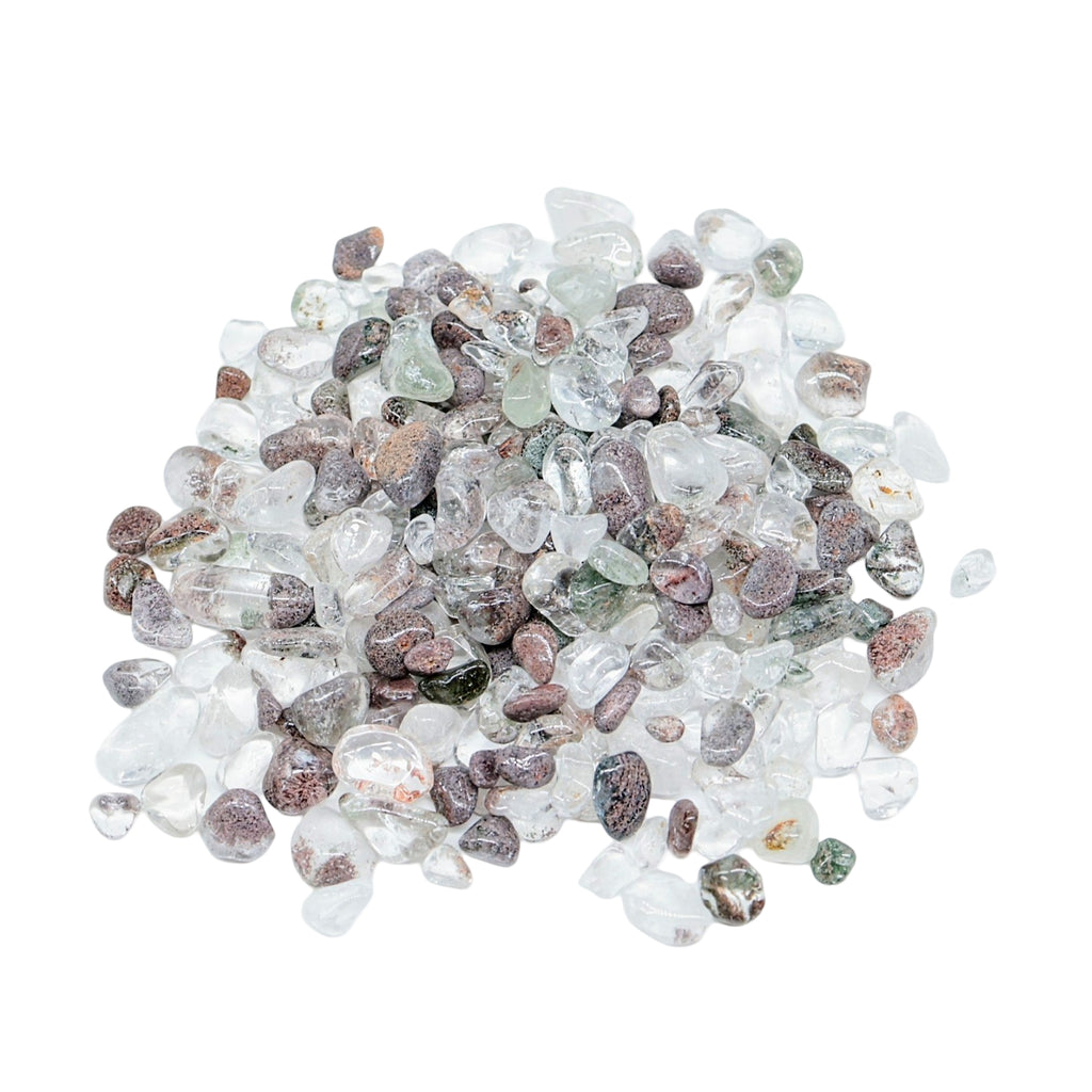 Stone - Tumbled Chips - Green Phantom Quartz 500 g