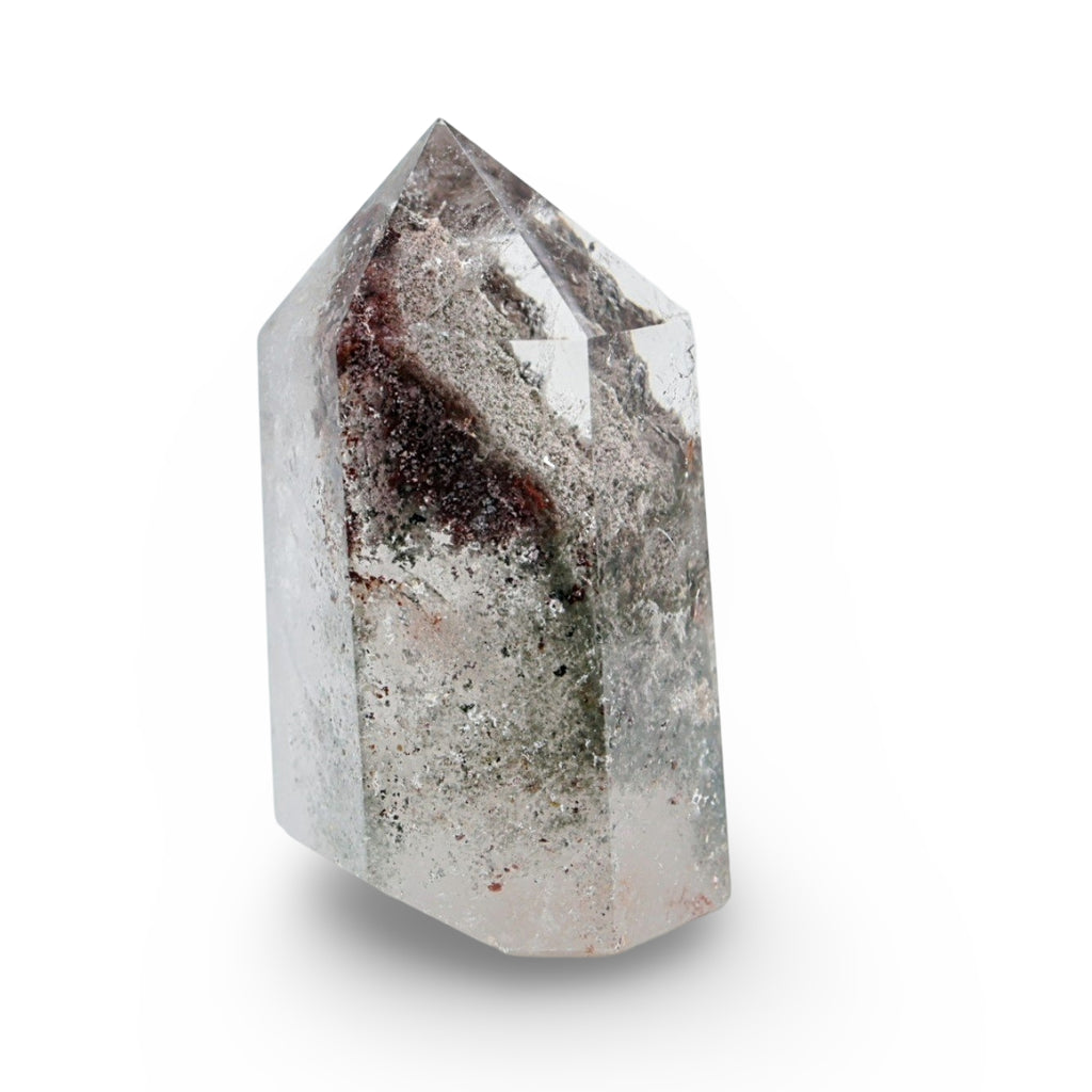 Obelisk - Lodolite (Phantom Quartz) - Large