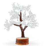 Home Decor - Gem Tree - Crystal Quartz - 10"H - 500 Beads
