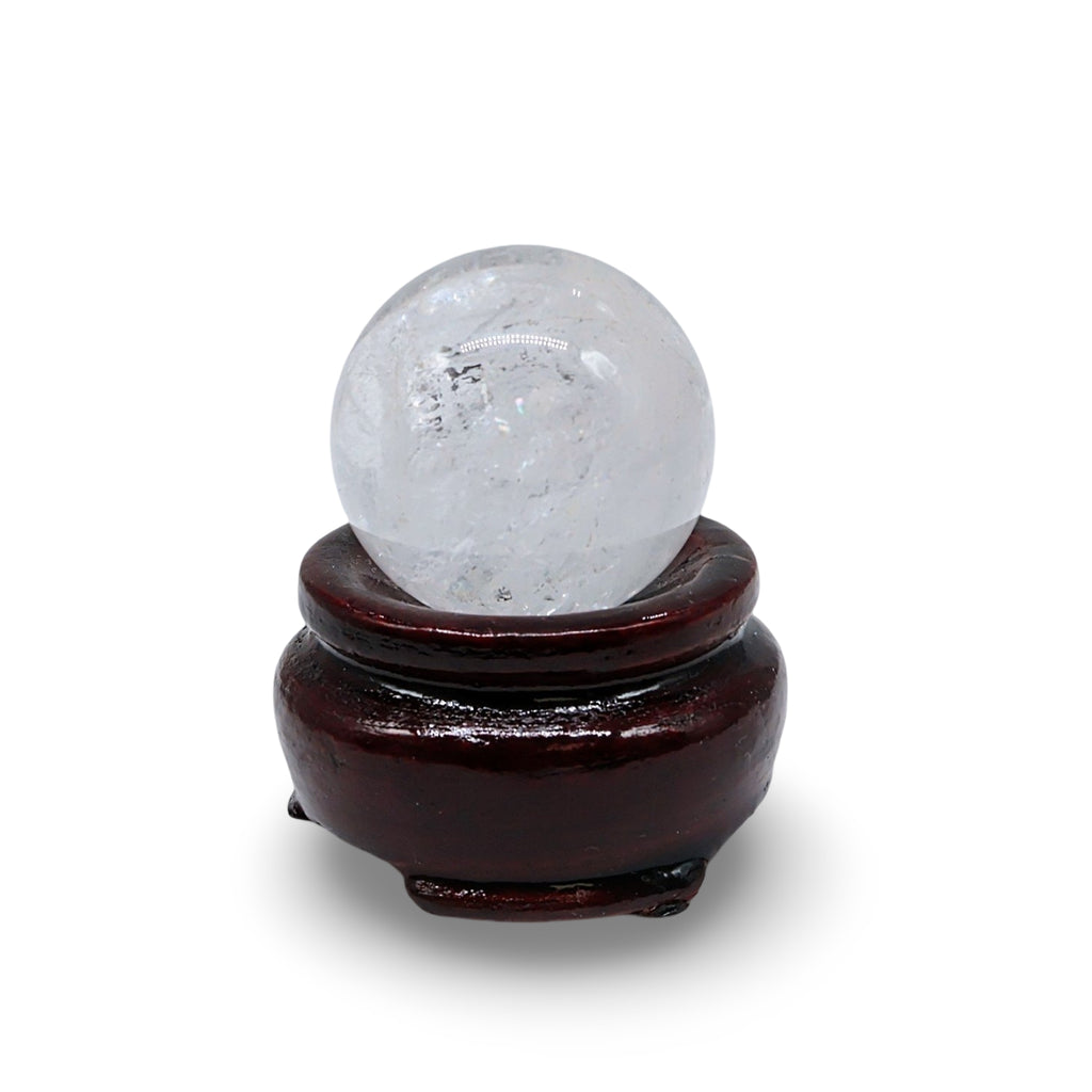 Sphere - Crystal Quartz 1"