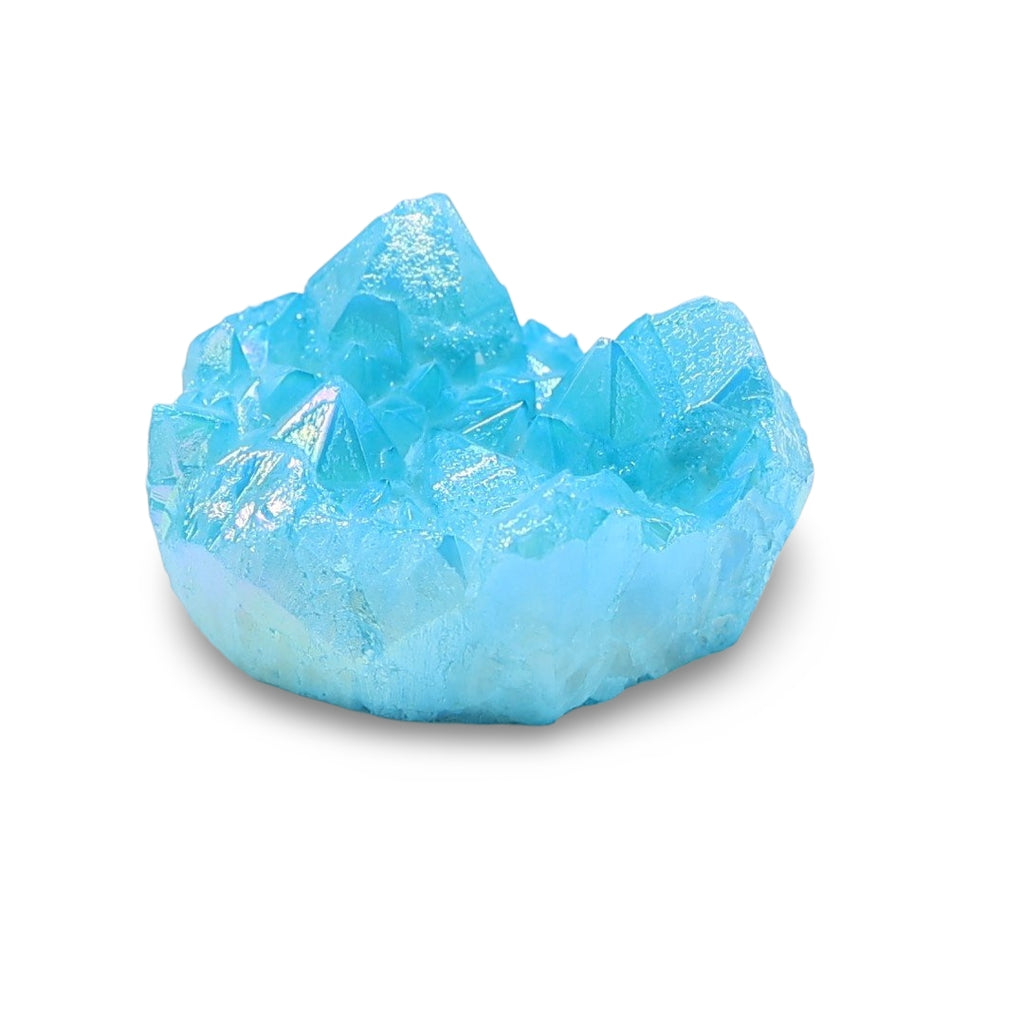 Cluster - Quartz Aura Aqua