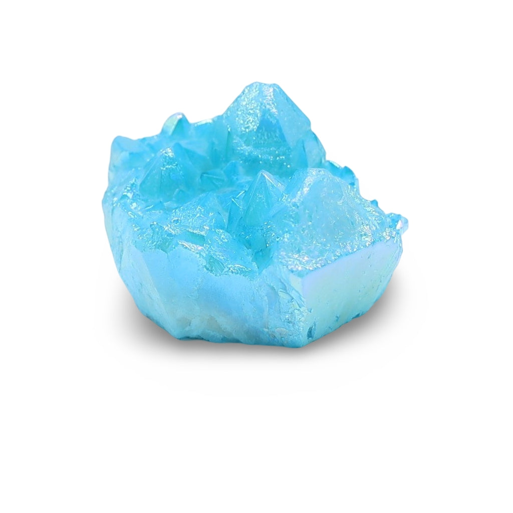 Cluster - Quartz Aura Aqua