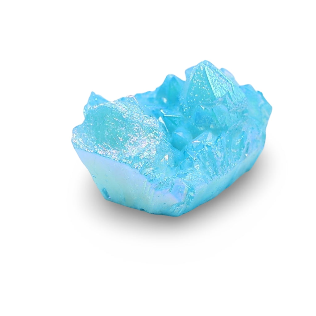 Cluster - Quartz Aura Aqua