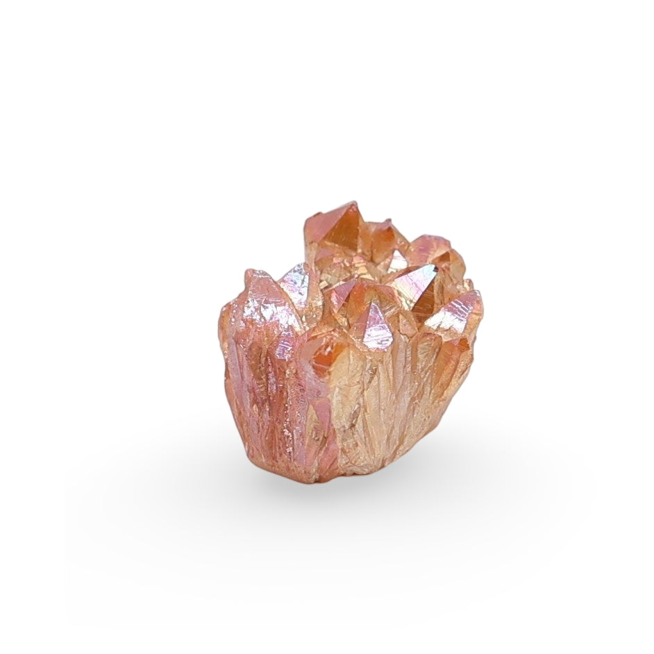 Cluster - Quartz Aura Champagne