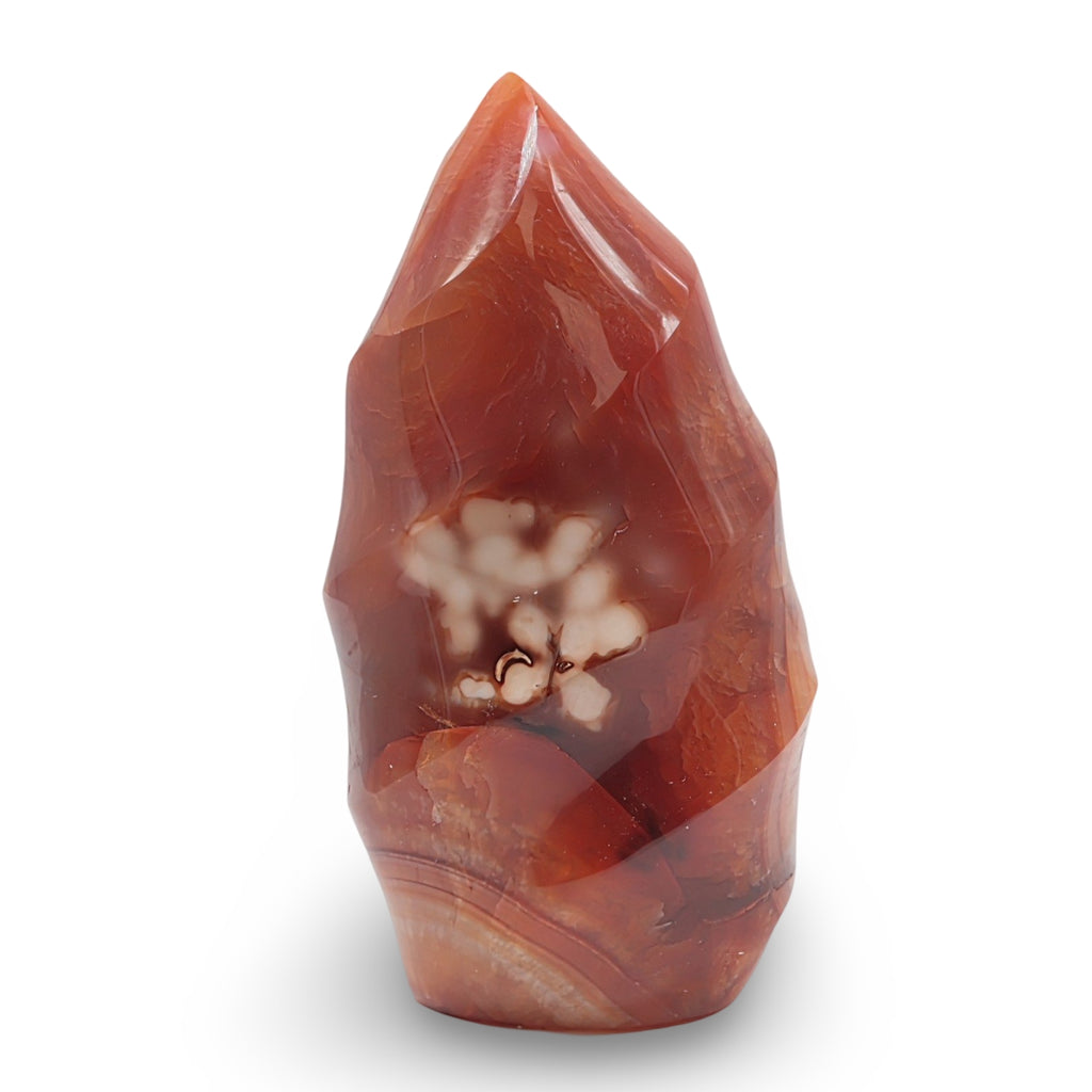 Stone - Carnelian - Flame Shape - Tumbled