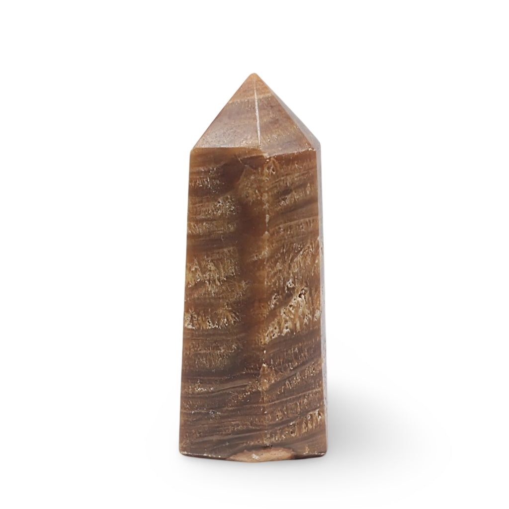 Obelisk - Coke Calcite 3"-4" H