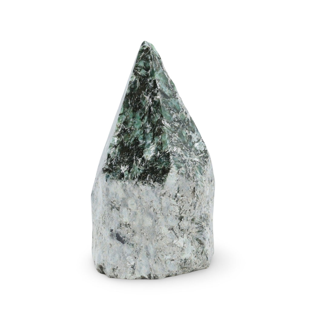 Stone - Emerald Pointed - Top Polish