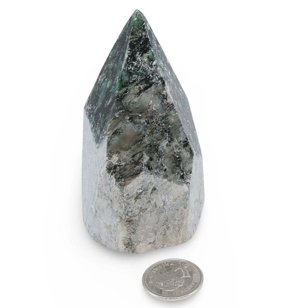 Stone - Emerald Pointed - Top Polish