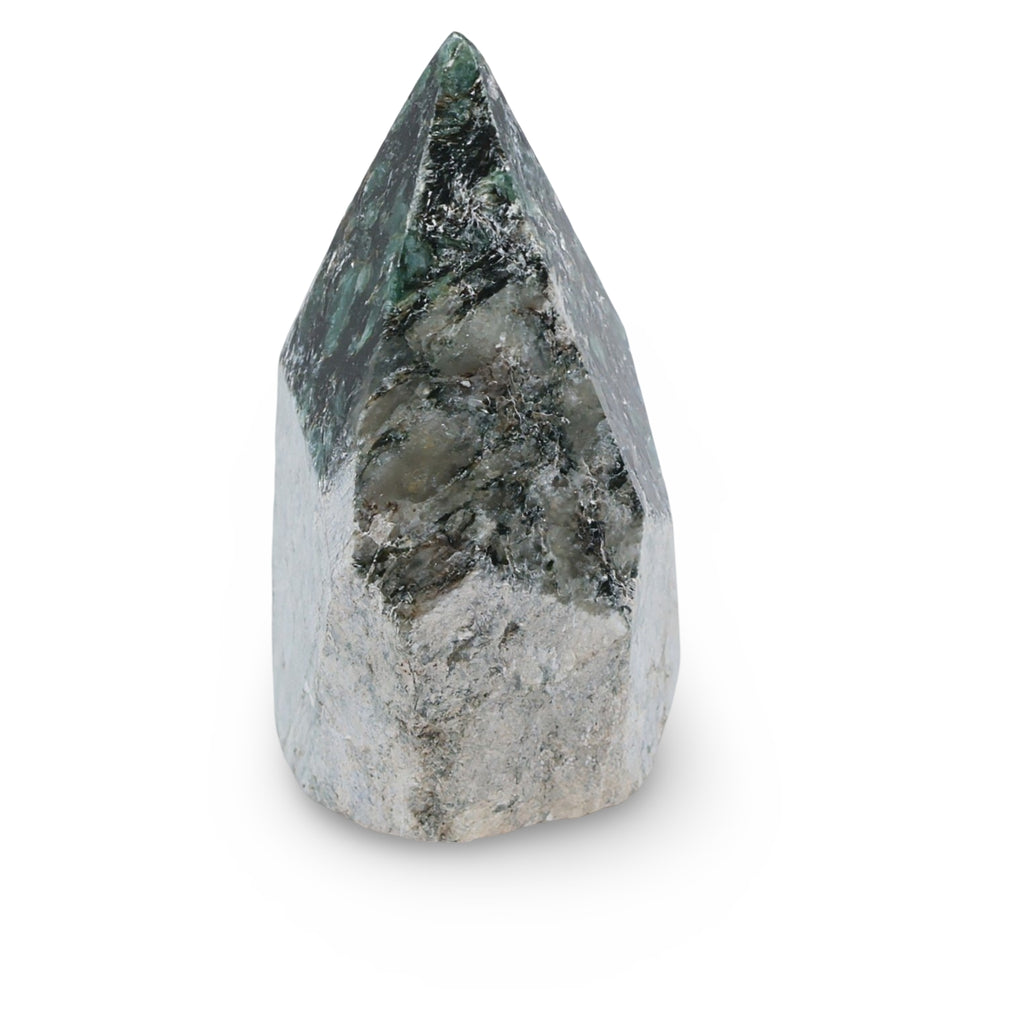 Stone - Emerald Pointed - Top Polish