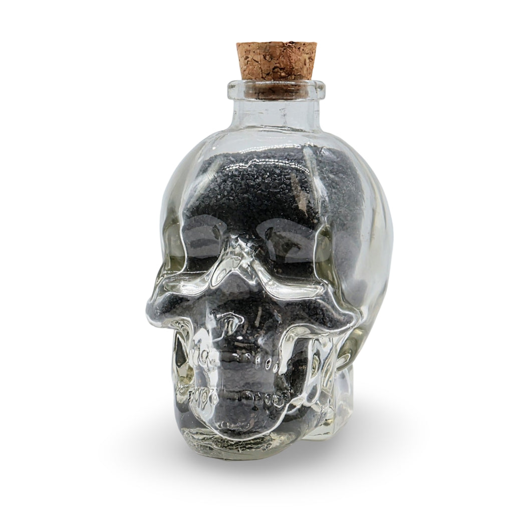 Wicca & Pagan - Purification Ritual - Black Sea Salt - Skull Special Edition