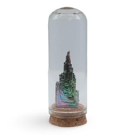 Stone - Bismuth Specimen in Glass Bell