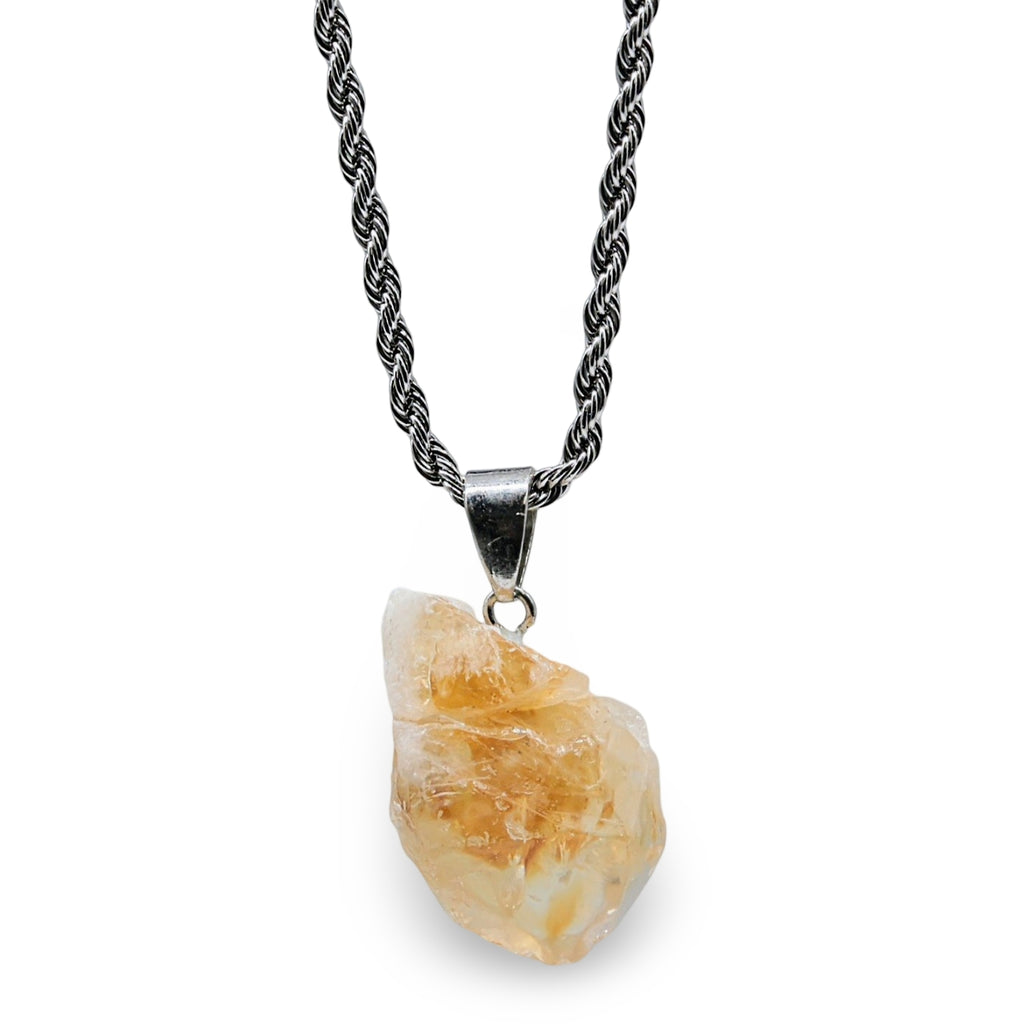 Necklace - Natural Citrine