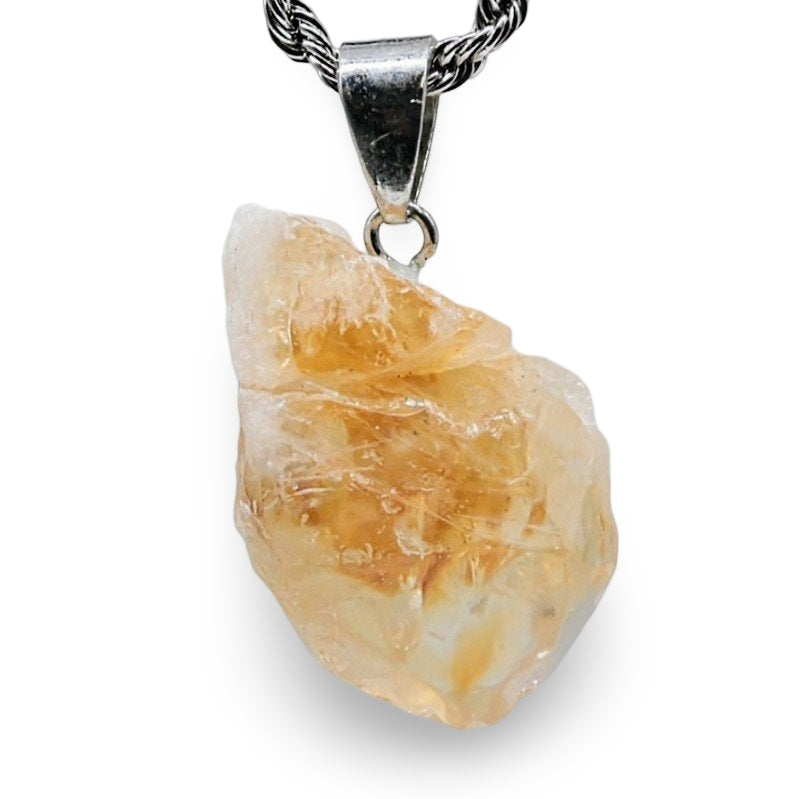 Necklace - Natural Citrine