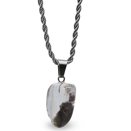Necklace - Green Phantom (Lodolite)