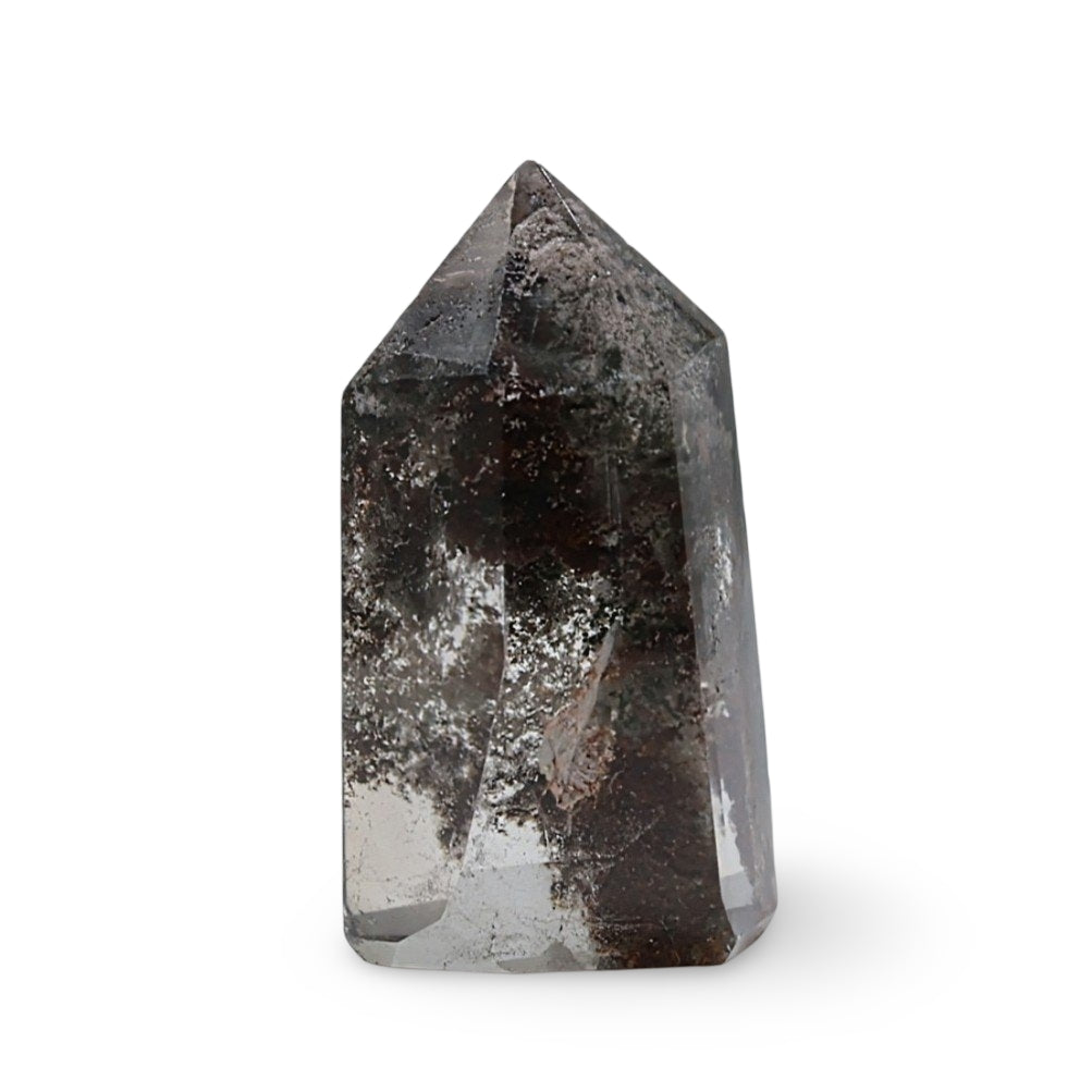 Obelisk - Green Phantom Quartz (Lodolite)