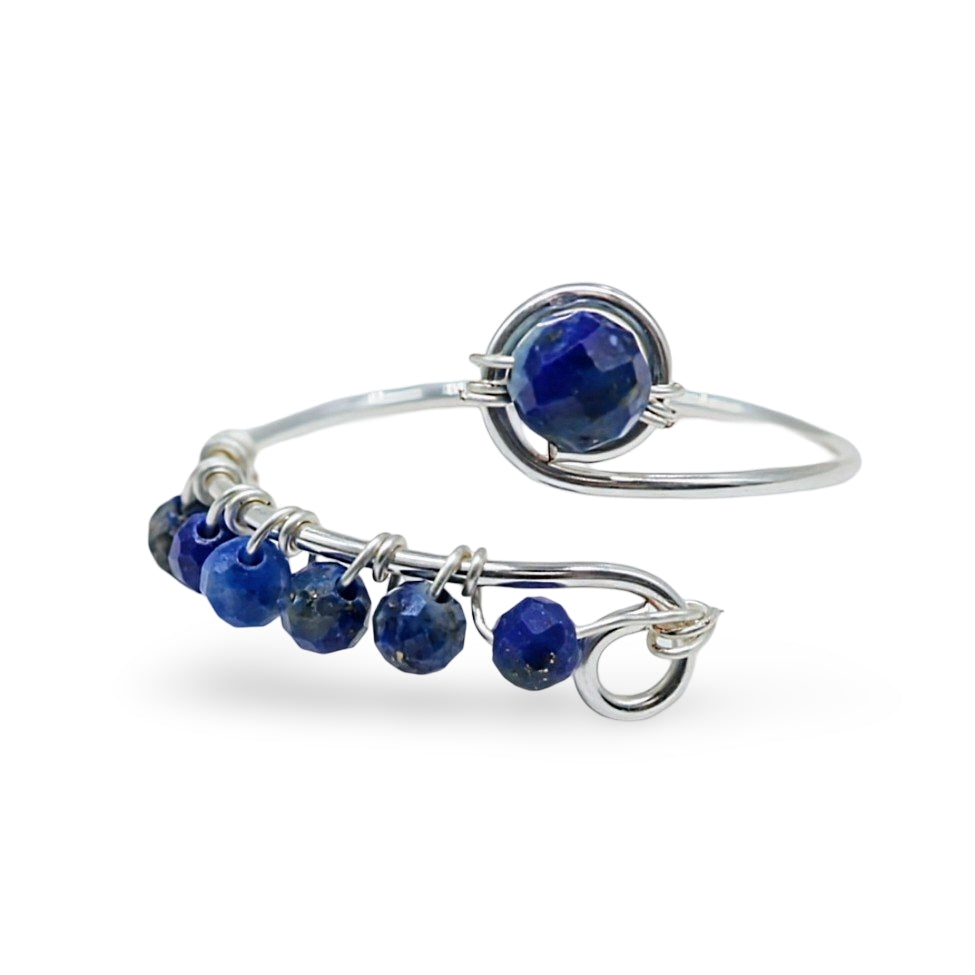 Ring - Gemstone - Adjustable Lapis Lazuli