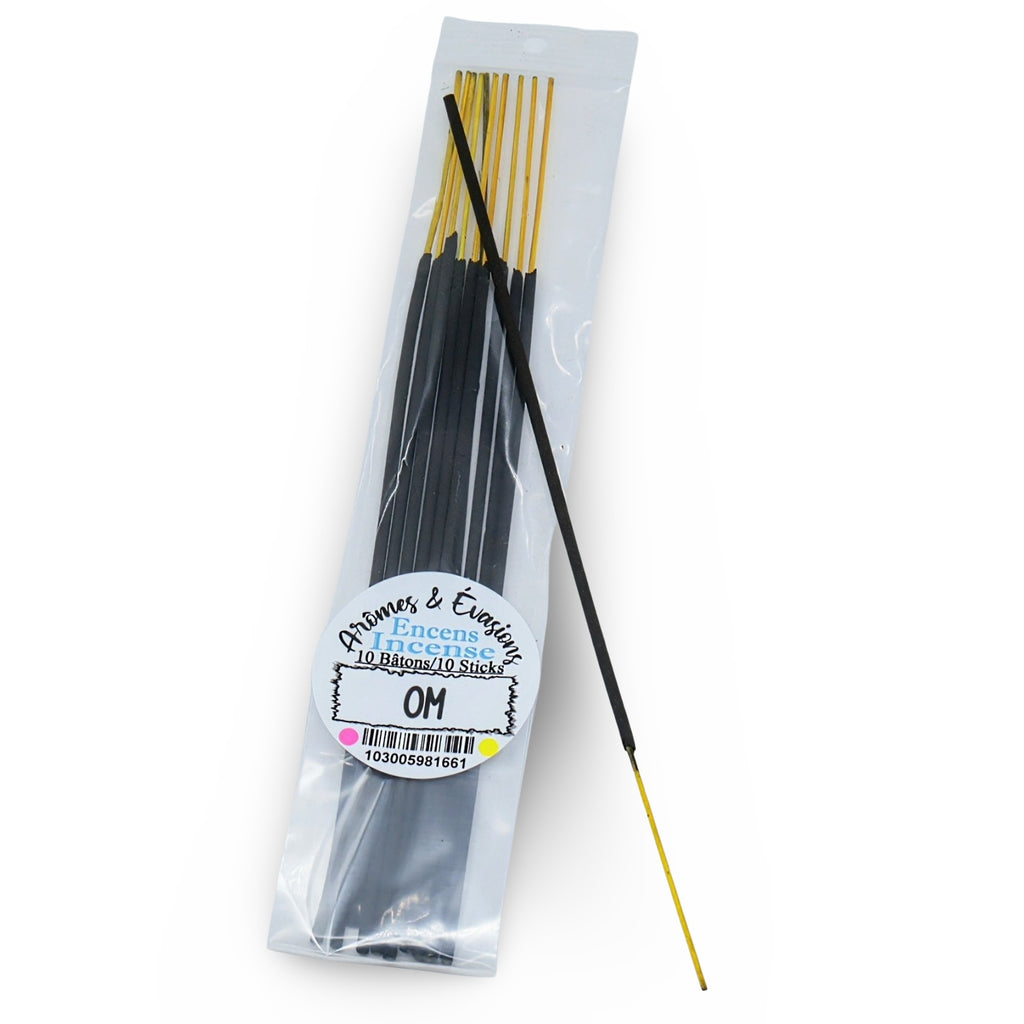 Incense Sticks - OM - Pack of 10