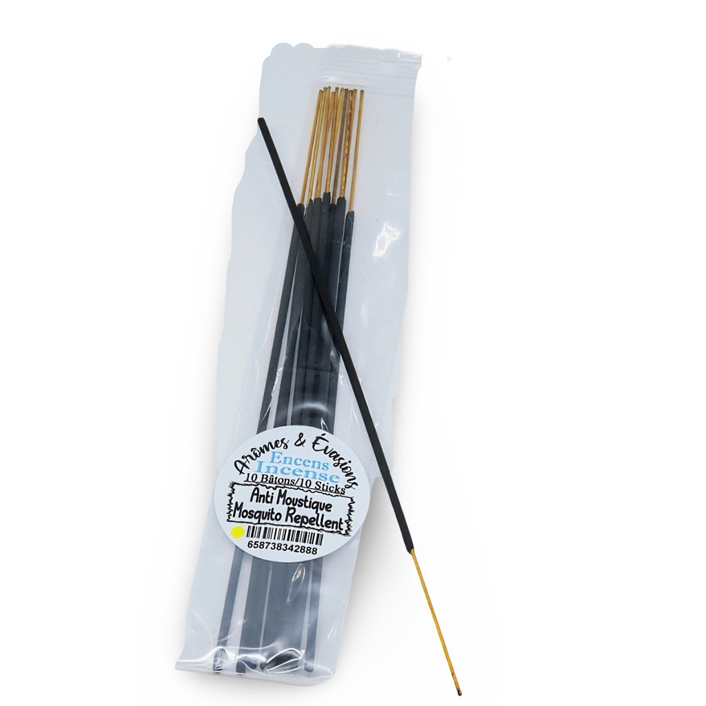 Incense Sticks - Natural Mosquito Repellent - Pack of 10