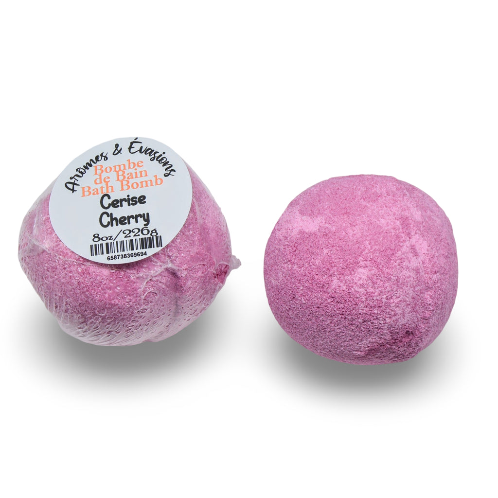 Bath Bomb - Cherry - 8oz