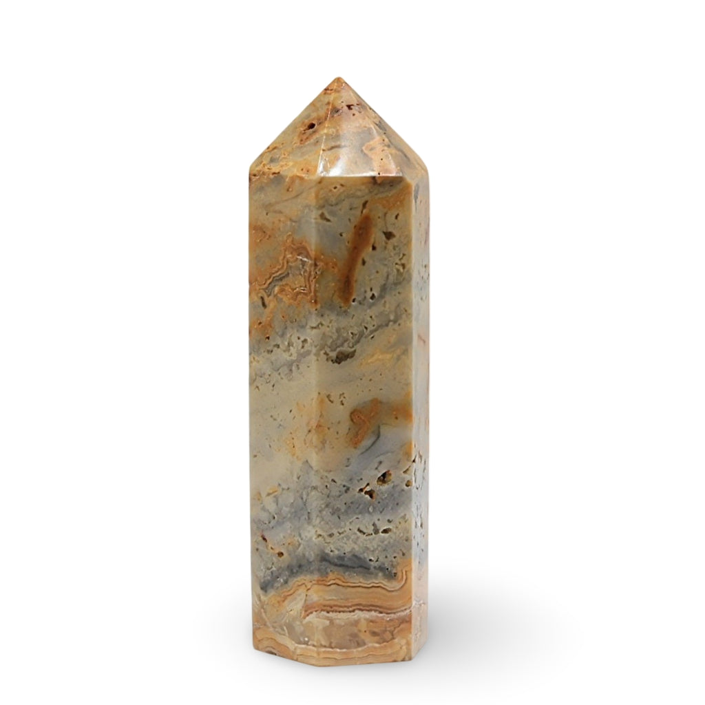 Obelisk - Crazy Lace Agate