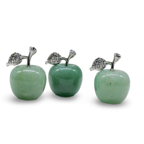 Stone - Green Aventurine - Apple Shape - Tumbled