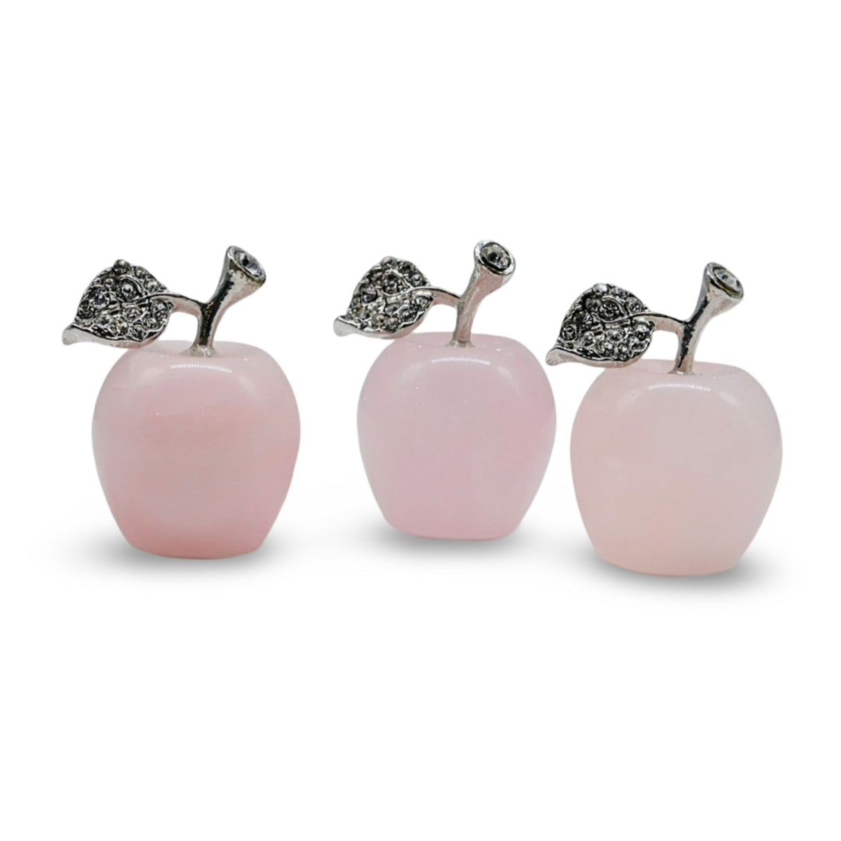 Stone - Rose Quartz - Apple Shape - Tumbled