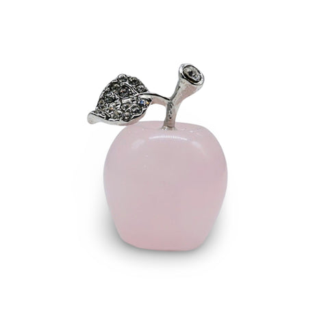 Stone - Rose Quartz - Apple Shape - Tumbled