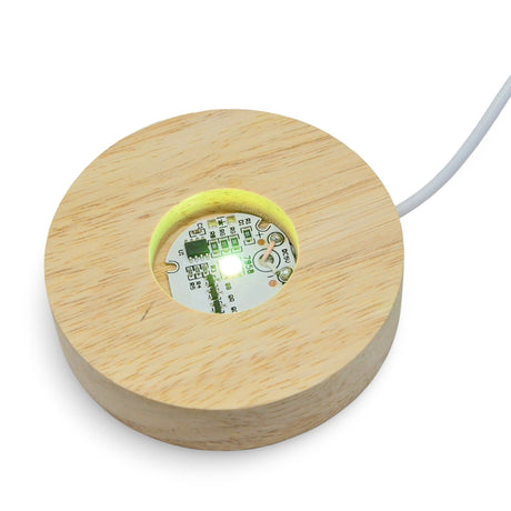 Home Decor - Wood LED Light Stand