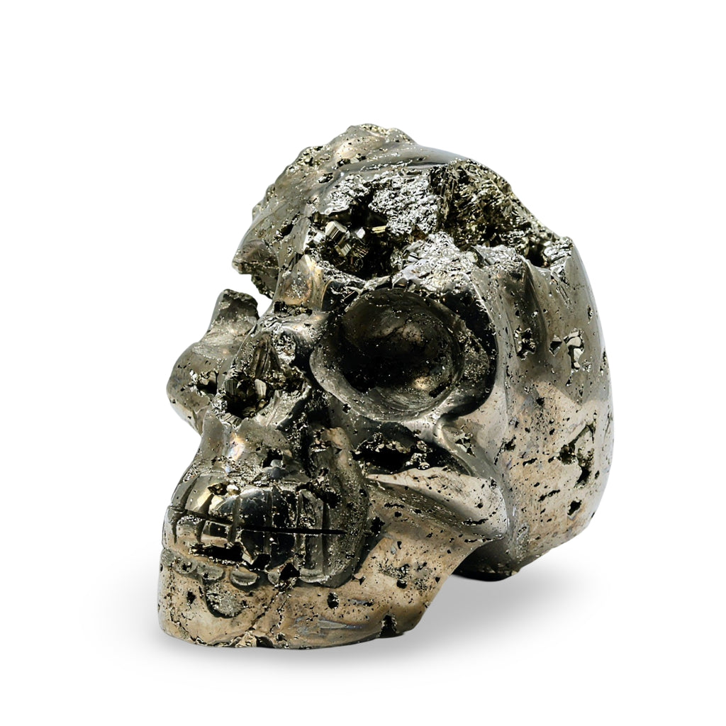 Stone - Pyrite Skull Specimen - Rough